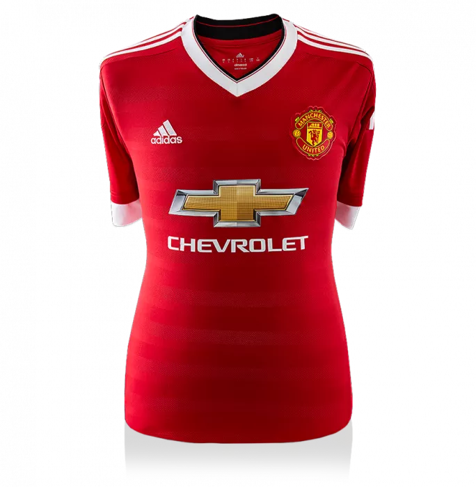 Cristiano Ronaldo Back Signed Manchester United Home Shirt