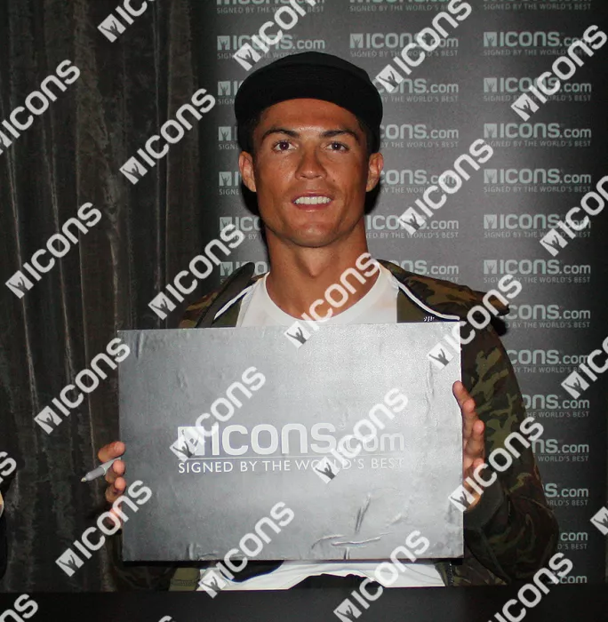 Cristiano Ronaldo Front Signed Real Madrid 2015-16 Home Shirt