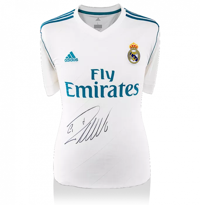 Cristiano Ronaldo Front Signed Real Madrid 2017-18 Home Shirt