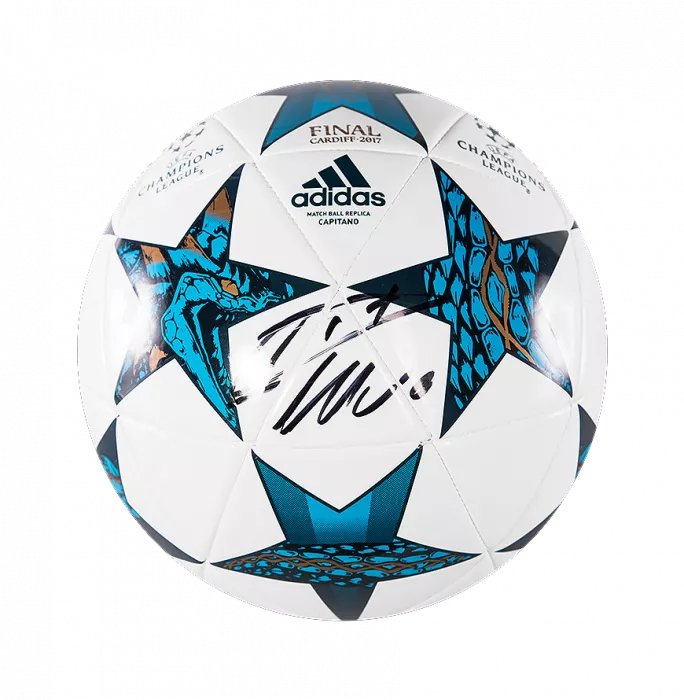 Cristiano Ronaldo Signed 2017 UEFA Champions League Final Ball