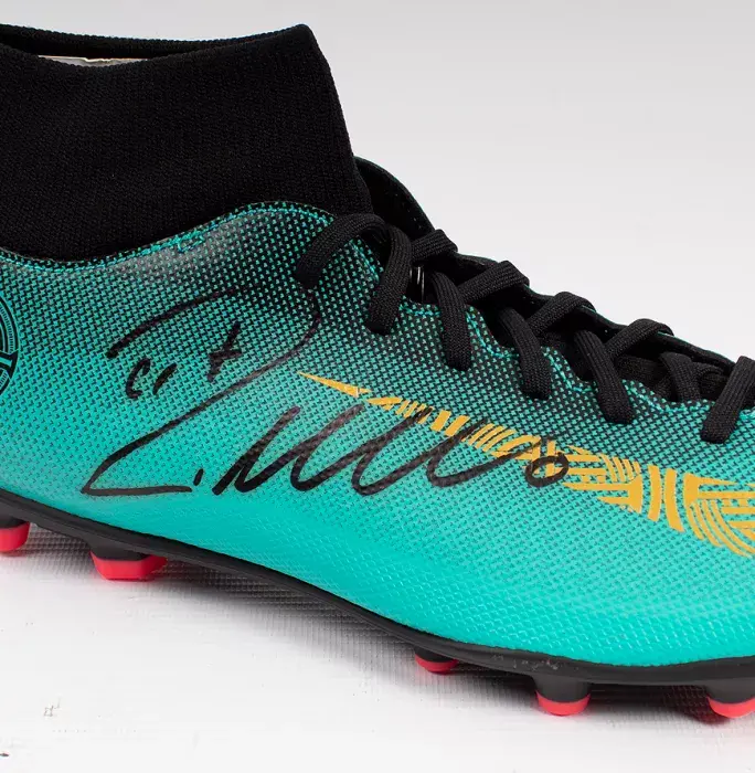 Cristiano Ronaldo Signed Nike CR7 Mercurial Superfly VI High Top Boot