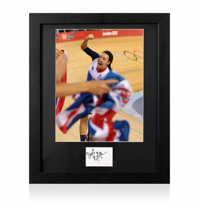 Dani Rowe Signed Team GB Card And Photo Frame: Option 1