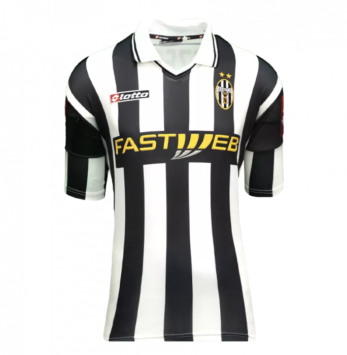 David Trezeguet Back Signed Juventus 2001-02 Home Shirt In Hero Frame: Option 1