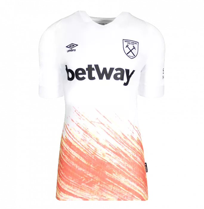 Declan Rice Back Signed West Ham United 2022-23 Third Shirt - Europa Conference League Final Edition In Hero Frame: Option 1
