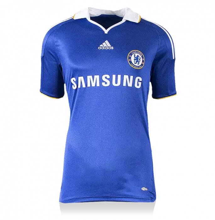Deco Back Signed Chelsea FC 2008-09 Home Shirt