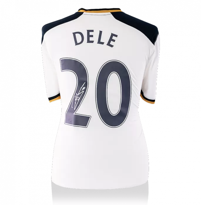 Dele Alli Back Signed Tottenham Hotspur 2016-17 Home Shirt