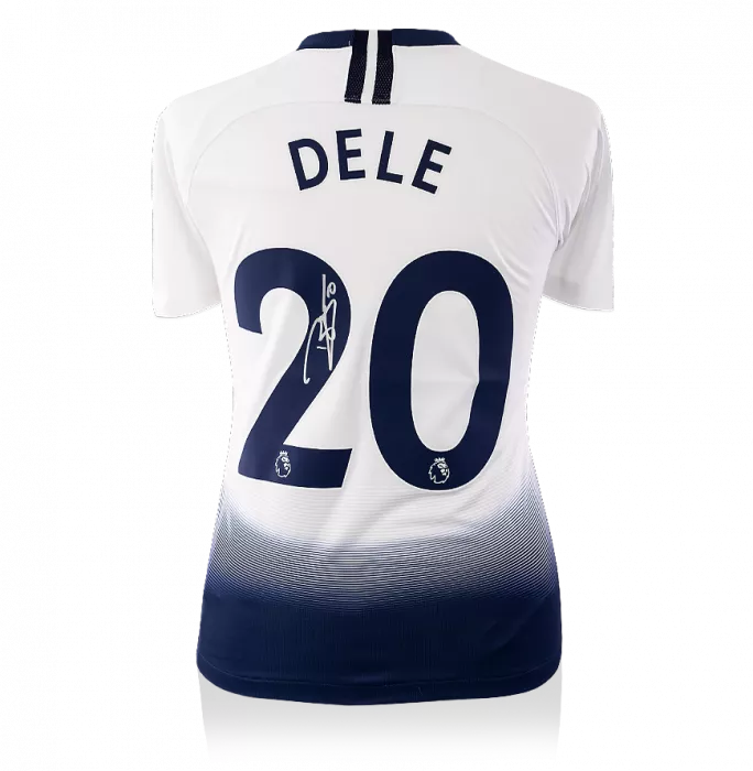 Dele Alli Back Signed Tottenham Hotspur 2018-19 Home Shirt: Premier League Edition