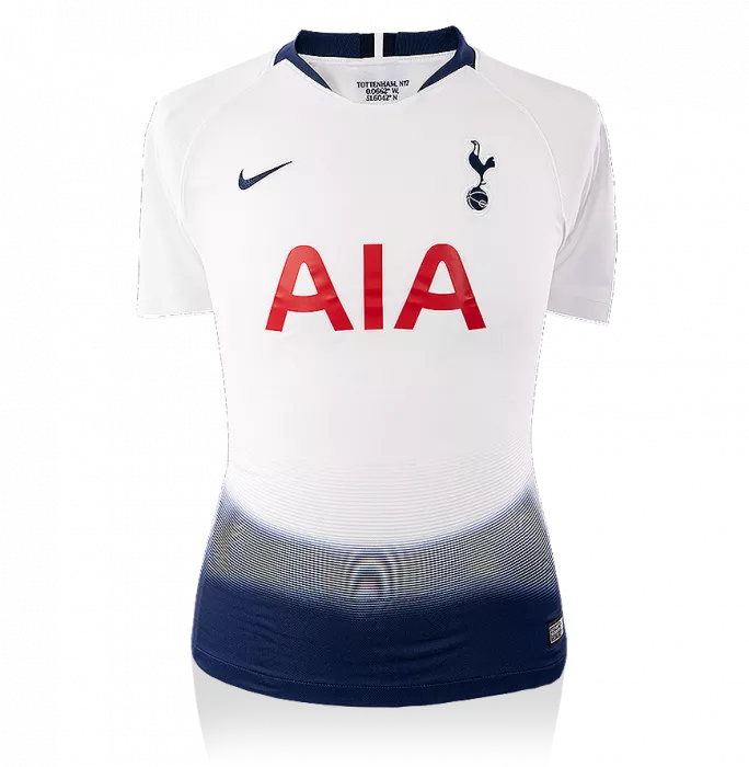 Dele Alli Back Signed Tottenham Hotspur 2018-19 Home Shirt: UEFA Champions League Edition