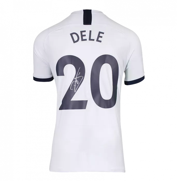 Dele Alli Back Signed Tottenham Hotspur 2019-20 Home Shirt