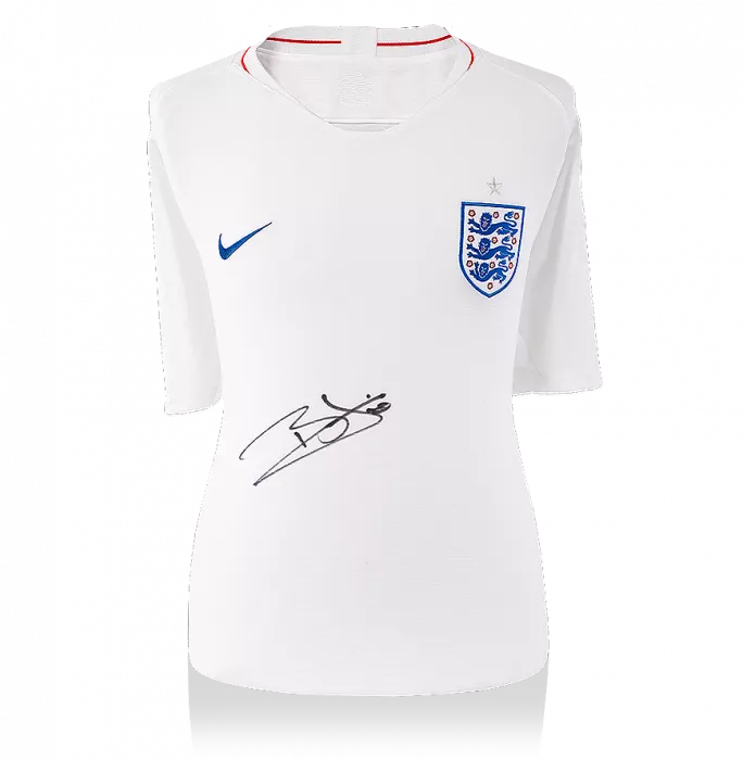 Dele Alli Front Signed England 2018-19 Home Shirt