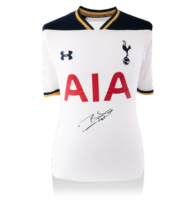 Dele Alli Front Signed Tottenham Hotspur 2016-17 Home Shirt
