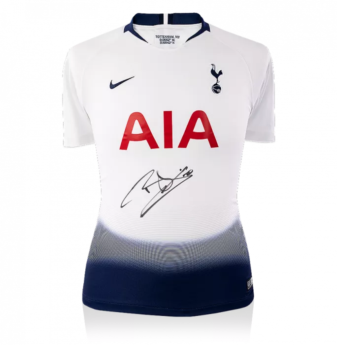 Dele Alli Front Signed Tottenham Hotspur 2018-19 Home Shirt