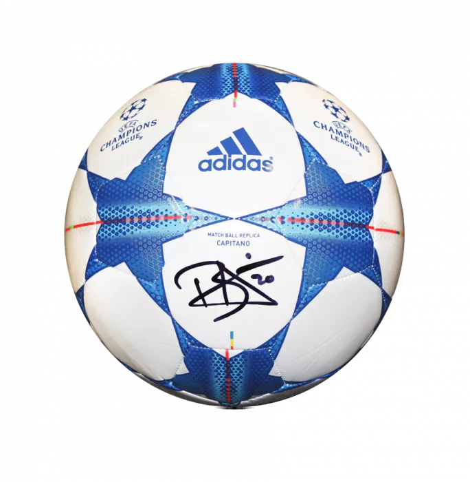 Dele Alli Signed 2015-16 UEFA Champions League Football In Acrylic Case