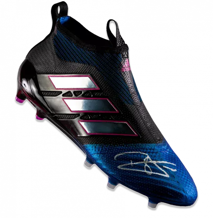 Dele Alli Signed Black and Blue Adidas ACE Purecontrol Boot