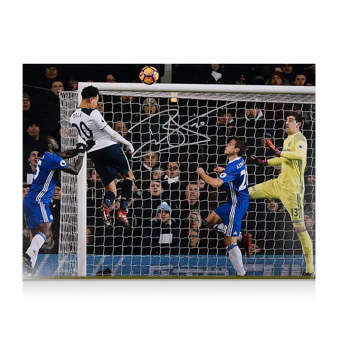 Dele Alli Signed Tottenham Hotspur Photo: Goal vs Chelsea