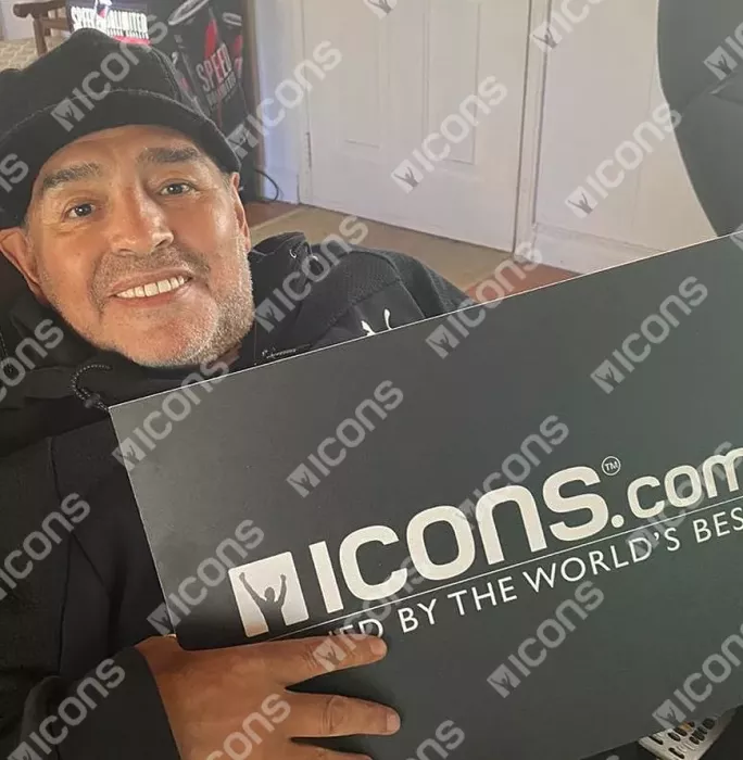 Diego Maradona & Lionel Messi Signed Argentina Shirts In Classic Dual Frame