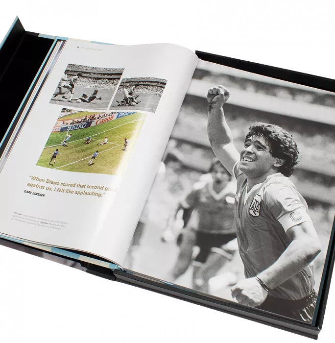 Diego Maradona Signed Limited Edition Opus Book