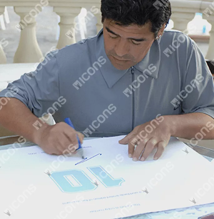 Diego Maradona Signed Limited Edition Opus Book