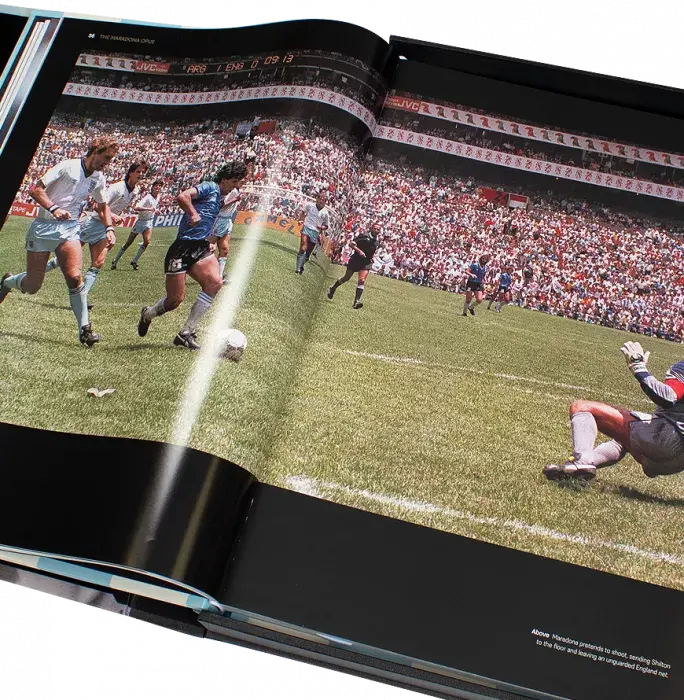 Diego Maradona Signed Limited Edition Opus Book