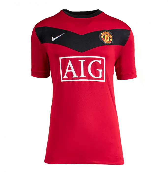 Dimitar Berbatov Back Signed Manchester United 2009-10 Home Shirt In Hero Frame: Option 1