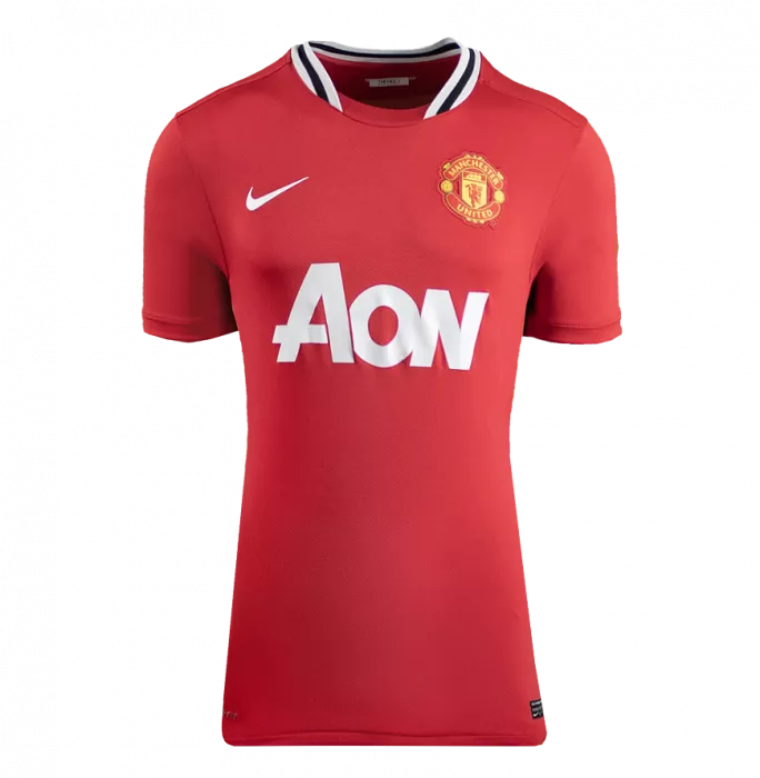 Dimitar Berbatov Back Signed Manchester United 2011-12 Home Shirt In Deluxe Packaging