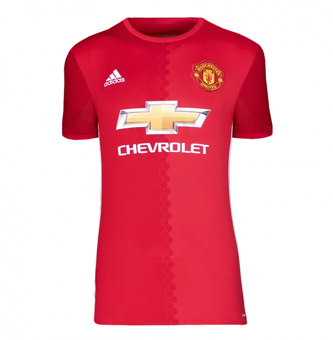 Dimitar Berbatov Back Signed Manchester United 2016-17 Home Shirt In Deluxe Packaging