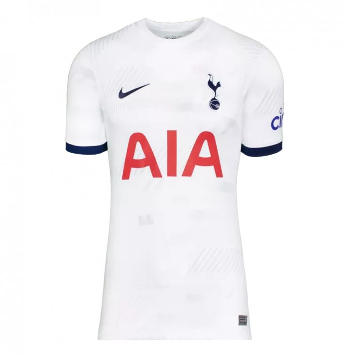 Dimitar Berbatov Back Signed Tottenham Hotspur 2023-24 Home Shirt With Fan Style Number In Deluxe Packaging