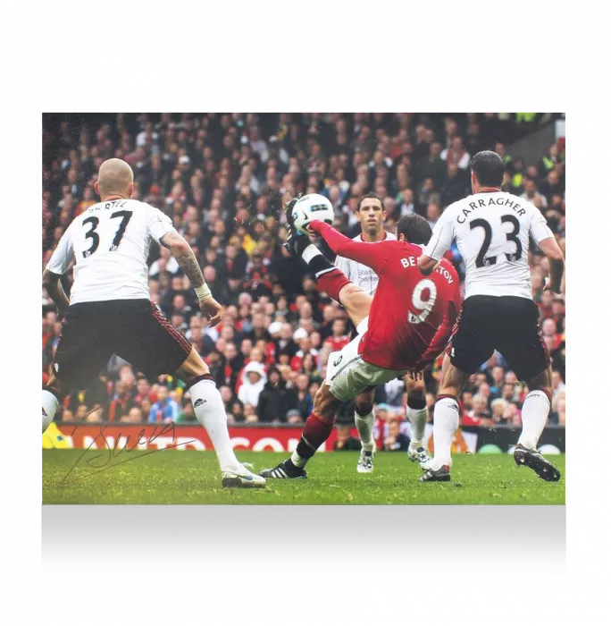Dimitar Berbatov Signed Manchester United Photo