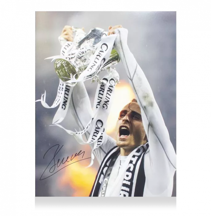 Dimitar Berbatov Signed Tottenham Hotspur Photo
