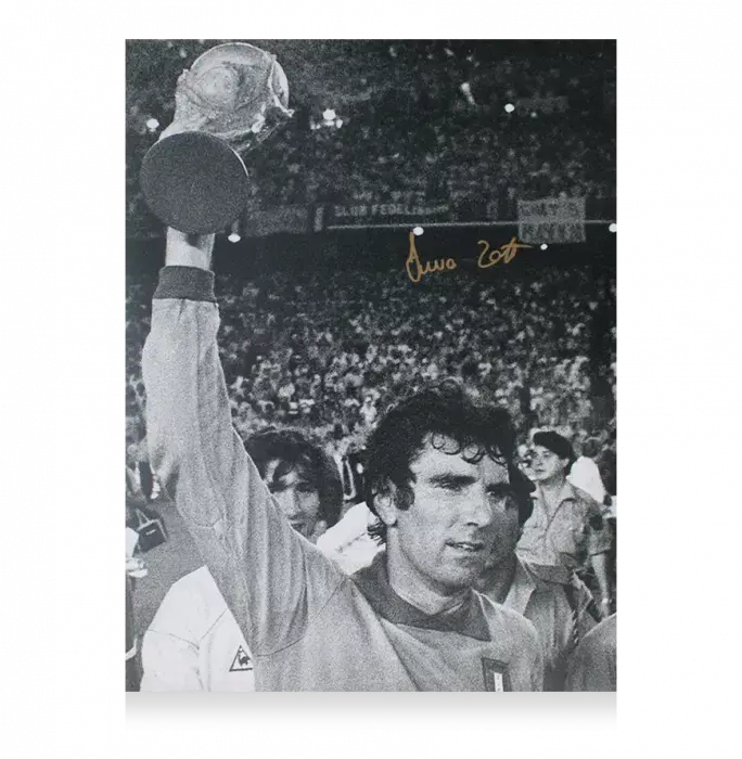 Dino Zoff Signed Italy Photo: 1982 FIFA World Cup Winner