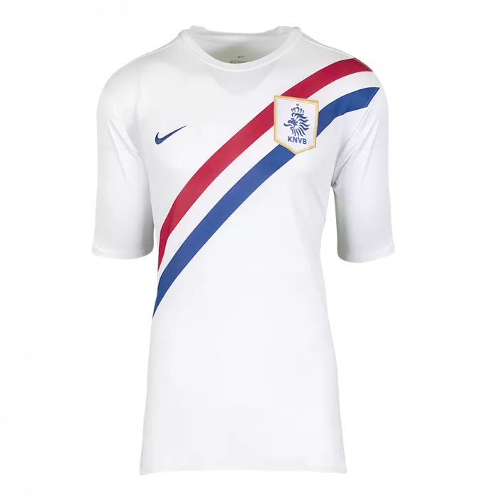 Dirk Kuyt Back Signed Netherlands 2006-07 Away Shirt