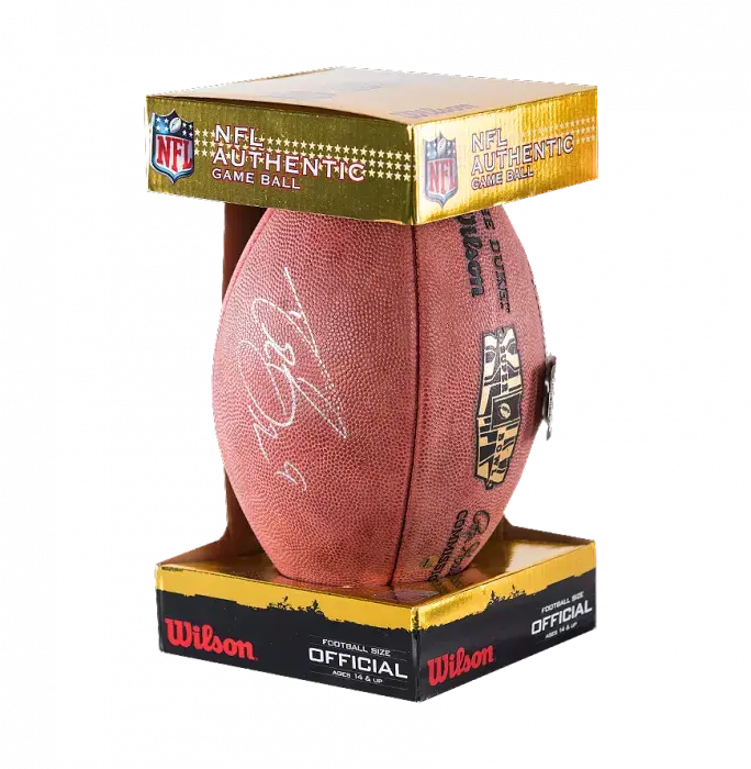 Drew Brees Signed NFL Duke Football: Super Bowl XLIV Edition