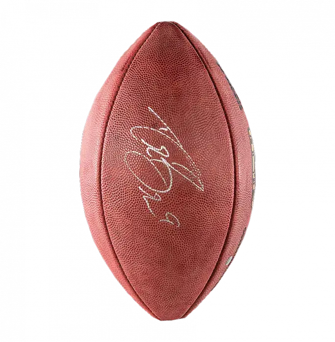 Drew Brees Signed NFL Duke Football: Super Bowl XLIV Edition