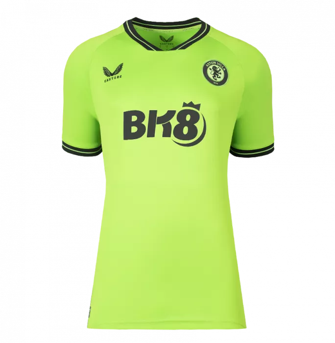 Emiliano Martinez Back Signed Aston Villa 2023-24 Away Goalkeeper Shirt: Signed In Silver