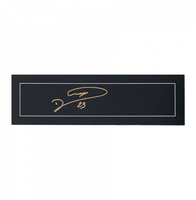 Emiliano Martinez Official Ballon D'Or™ Signed Plaque And Photo Frame- Signed In Gold: 2024 Yachine Trophy Winner
