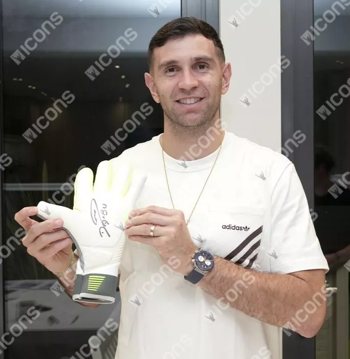 Emiliano Martinez Signed Adidas Predator Goalkeeper Glove