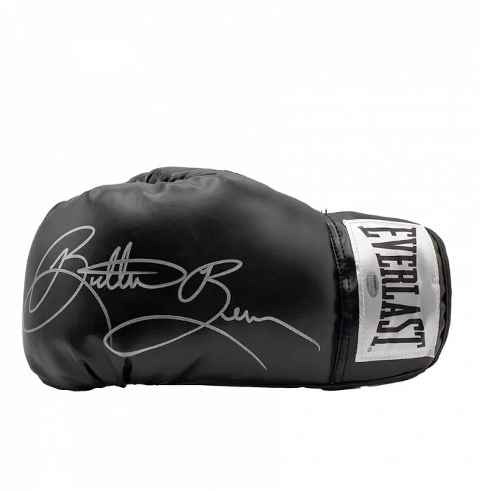 Eric 'Butterbean' Esch Signed Everlast Black Boxing Glove In Acrylic Case