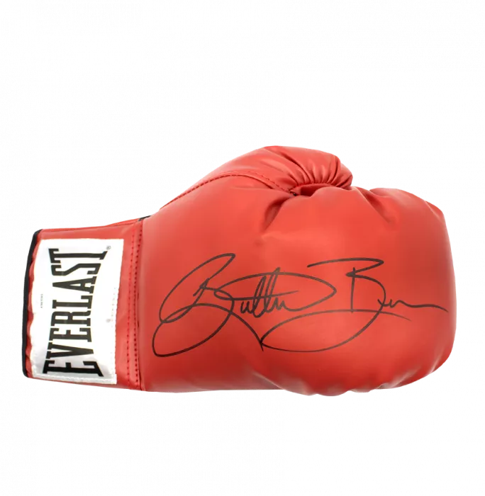 Eric 'Butterbean' Esch Signed Everlast Red Boxing Glove