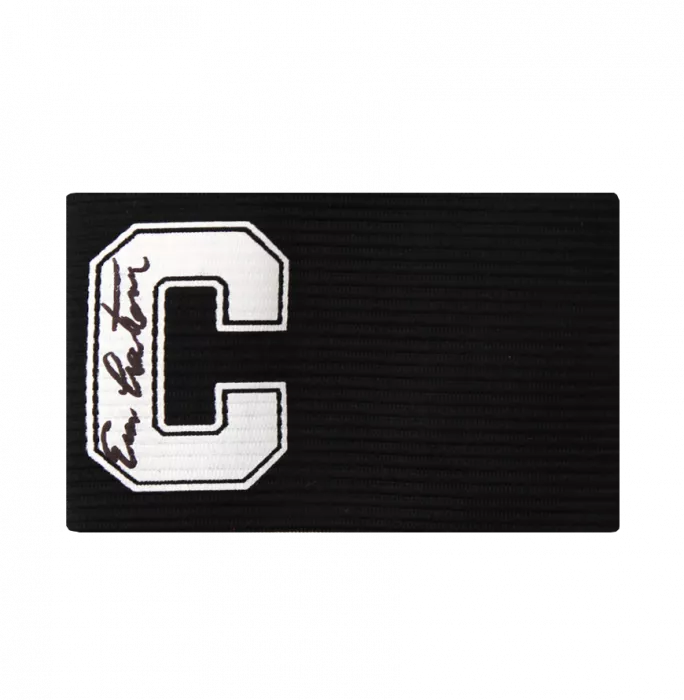 Eric Cantona Signed And Framed Captains Armband