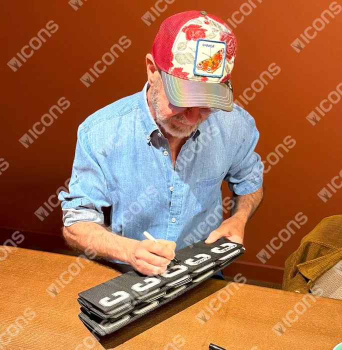 Eric Cantona Signed And Framed Captains Armband