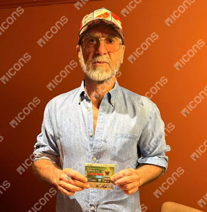 Eric Cantona Signed And Framed Ticket: 1996 FA Cup Final