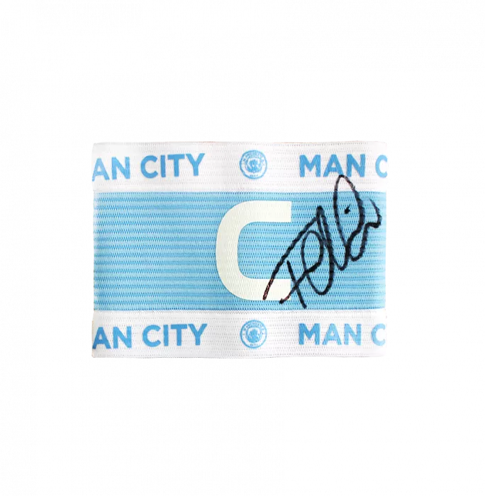 Fernandinho Signed Manchester City Captain's Armband