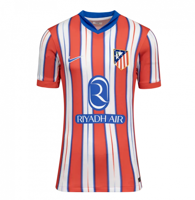 Fernando Torres Back Signed Atletico Madrid 2024-25 Home Shirt With Fan Style Number In Deluxe Packaging