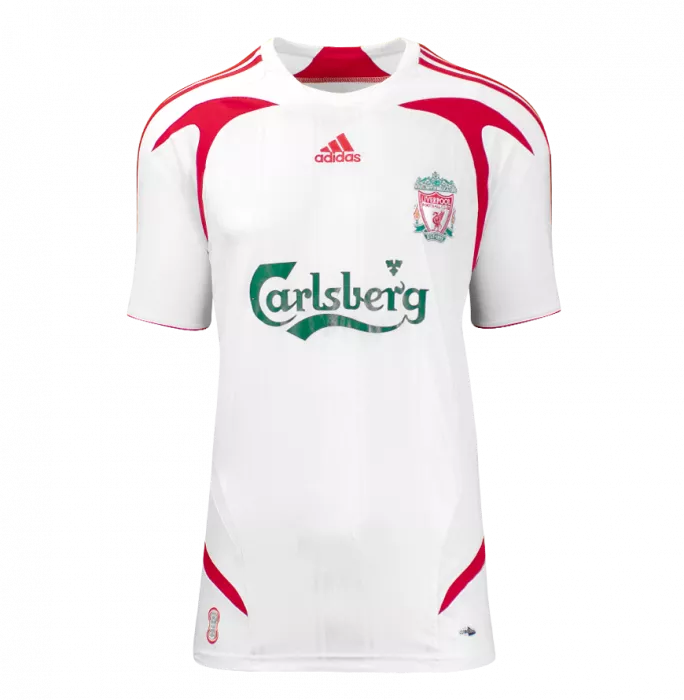 Fernando Torres Back Signed Liverpool FC 2007-08 Away Shirt