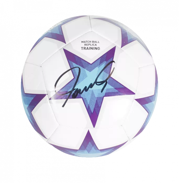 Fernando Torres Signed UEFA Champions League Football