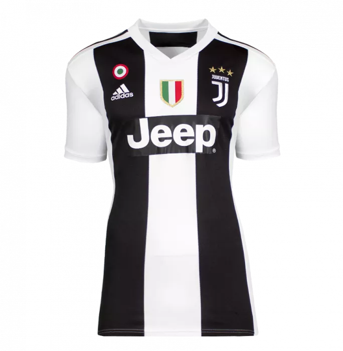 Filippo Inzaghi Back Signed Juventus 2018-19 Home Shirt With Fan Style Numbers In Classic Frame