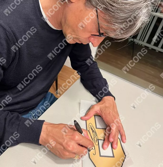 Filippo Inzaghi Official AC Milan Back Signed Retro AC Milan Home Shirt