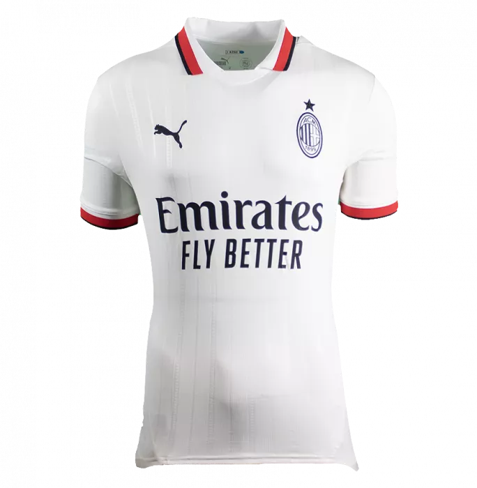 Filippo Inzaghi Official UEFA Champions League Back Signed And Framed AC Milan 2024-25 Away Shirt