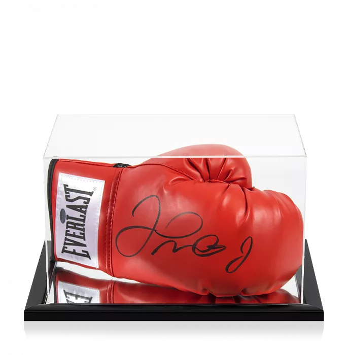 Floyd Mayweather Signed Everlast Boxing Glove In Acrylic Case
