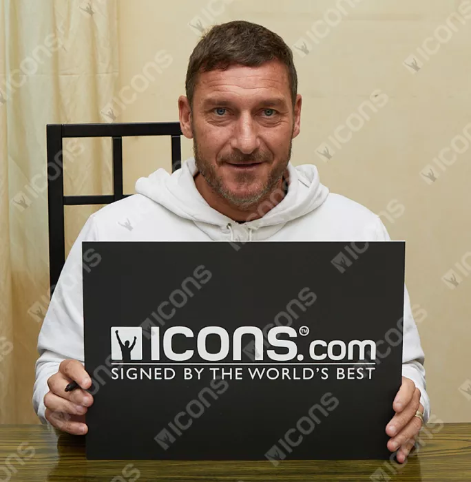 Francesco Totti Signed Italy Photo: 2006 FIFA World Cup Goal Vs Australia